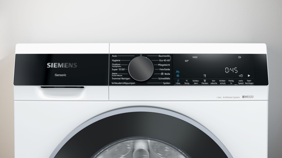 Siemens WG44G2A5AT iQ500  Waschmaschine, Frontlader, 9 kg,1400 U/min i-DOS