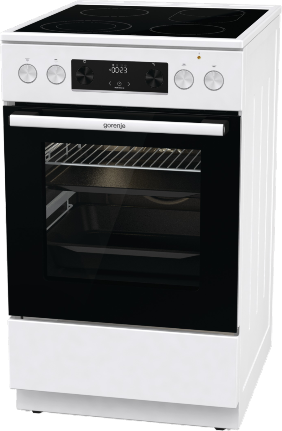 Gorenje GECS5C60WPA Elektroherd Standgerät 50cm  