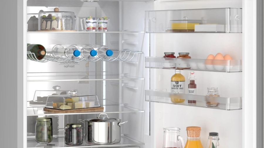 Siemens KG49NAICT Kühl-Gefrier-Kombination  HxB:203 x 70 cm Inox-antifingerprint