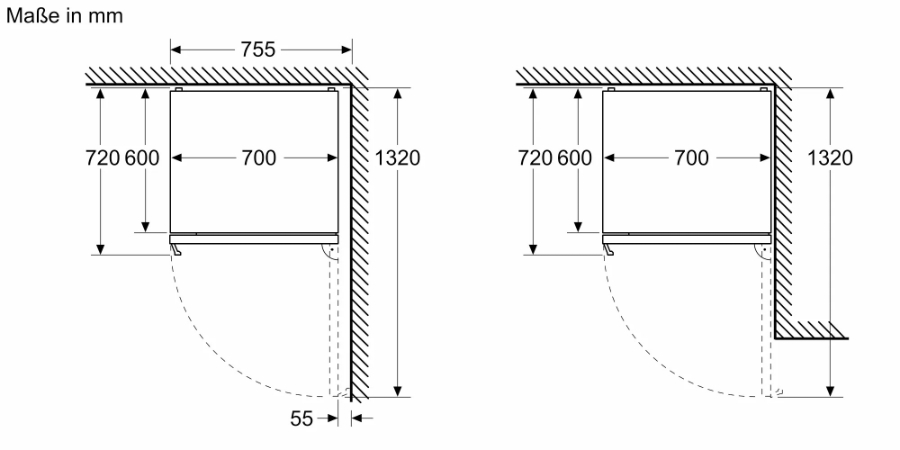 Siemens KG49NAICT Kühl-Gefrier-Kombination  HxB:203 x 70 cm Inox-antifingerprint