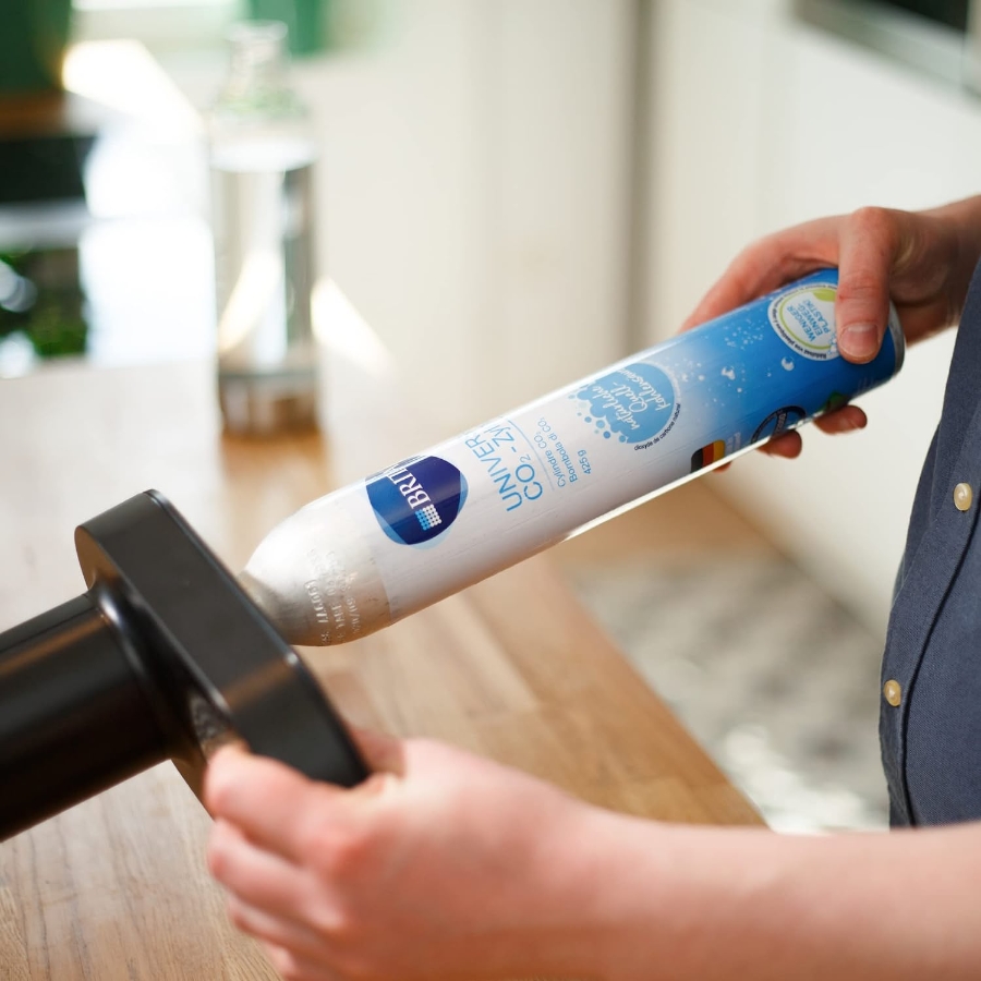 Brita CO2 Füllung 425g VE18 für Wassersprudler bis zu 60l gesprudeltes Wasser pro Füllung im Austausch!!!!!