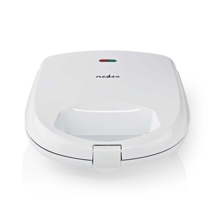 Nedis KASM110FWT Sandwichmaker 700 W | 20.5 x 12 cm | 