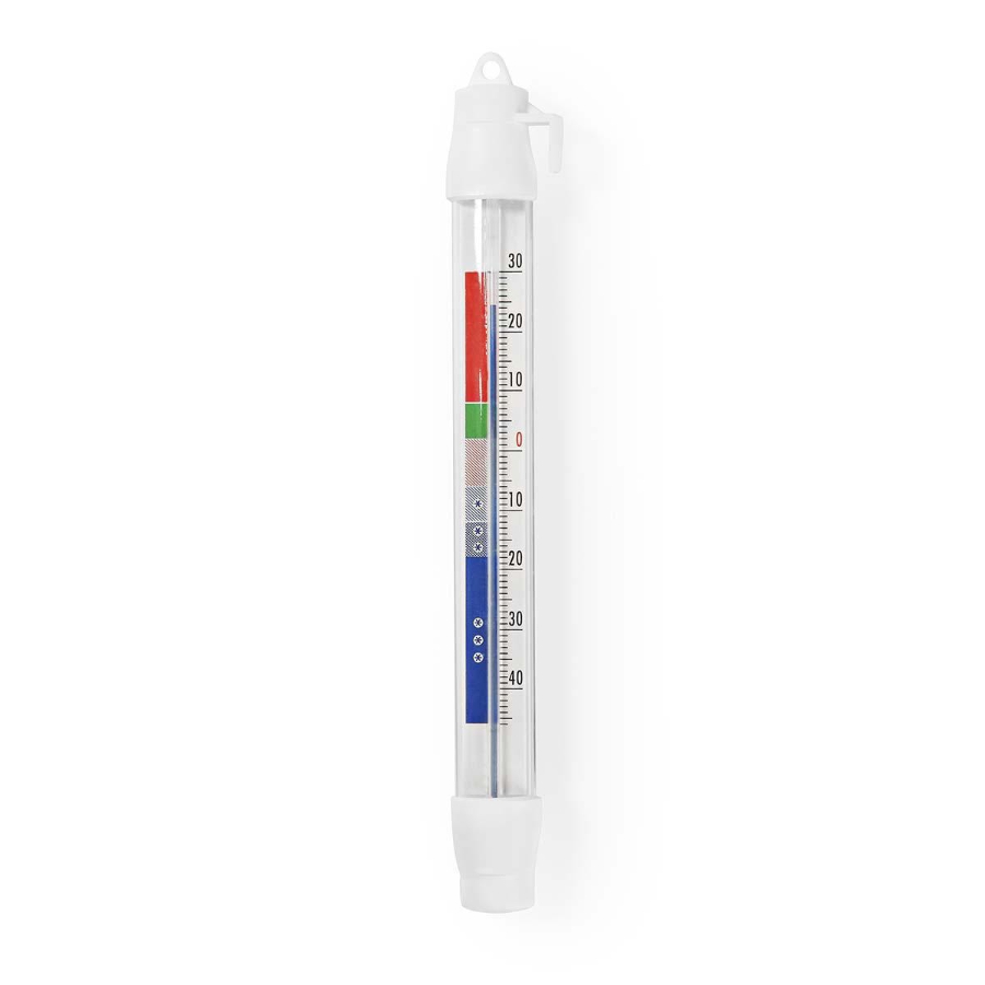 Nedis FFTH110WH Analog Kühlschrank und Gefrierschrank Thermometer Analog | -50 bis 30 °C
