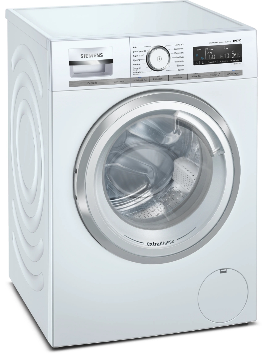 Siemens WM14VK93 iQ700, Waschmaschine, Frontlader, 9 kg, 1400 U/min. EEK:A