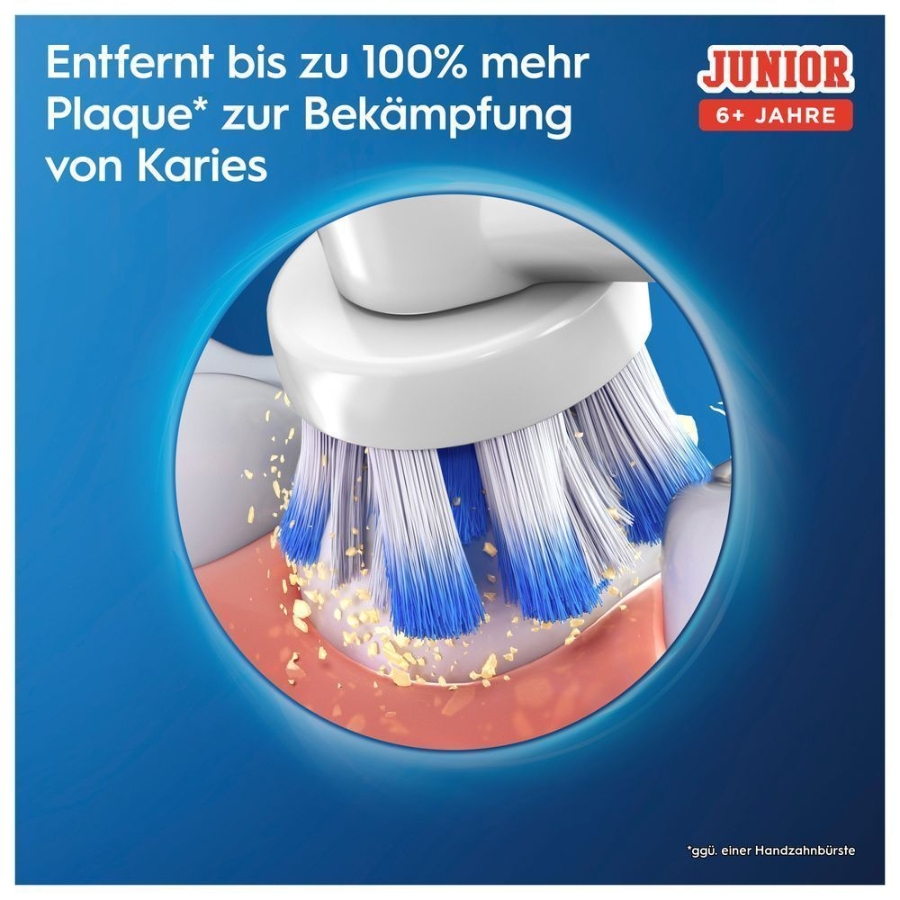 Oral-B Junior Minnie Mouse Elektrische Kinderzahnbürste Weiß 
