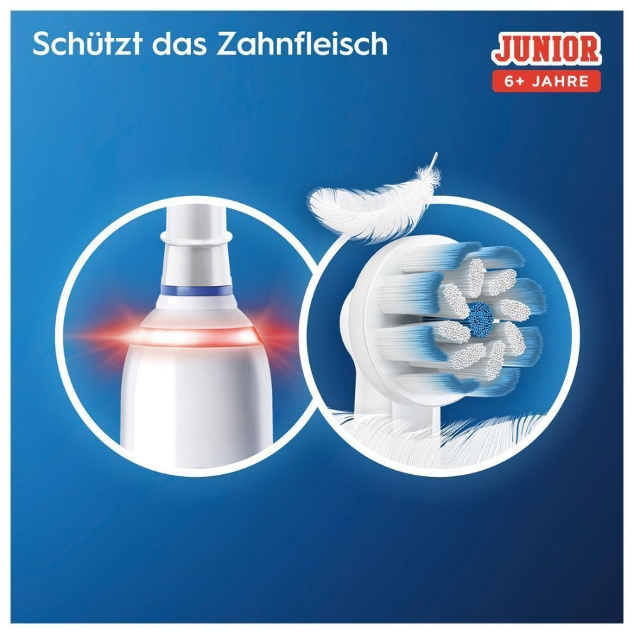 Oral-B Junior Minnie Mouse Elektrische Kinderzahnbürste Weiß 