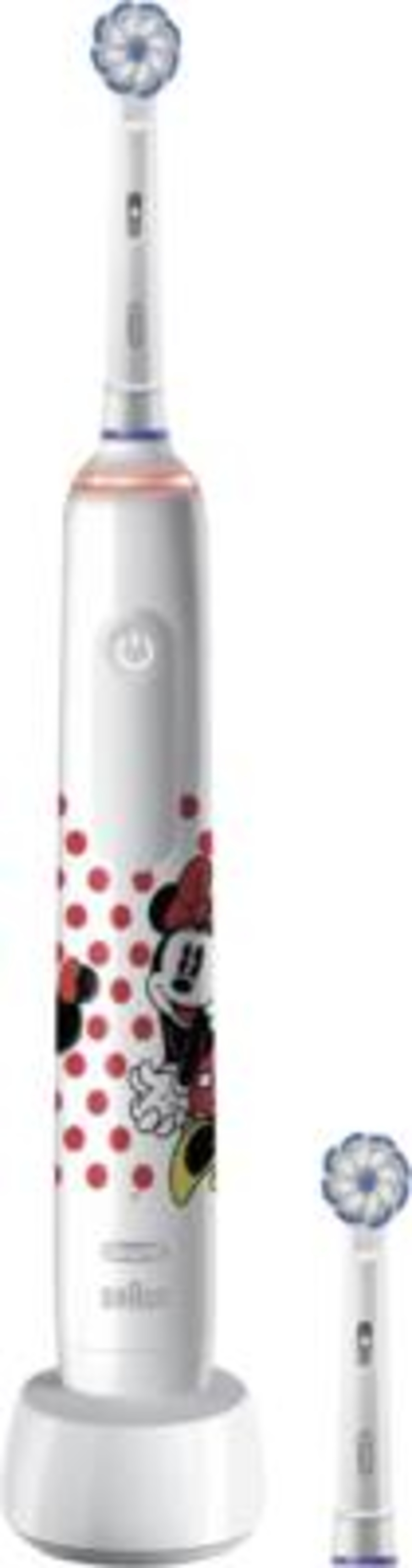 Oral-B Junior Minnie Mouse Elektrische Kinderzahnbürste Weiß 