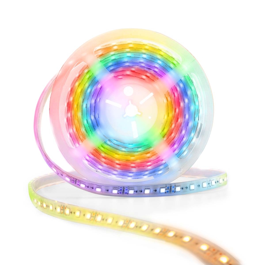 Nedis WIFILS51CRGB SmartLife LED-Streifen 5,00 m Wi-Fi | Mehrfarbig | SMD | 5.00 m | IP65 | 2700 K | 960 lm |