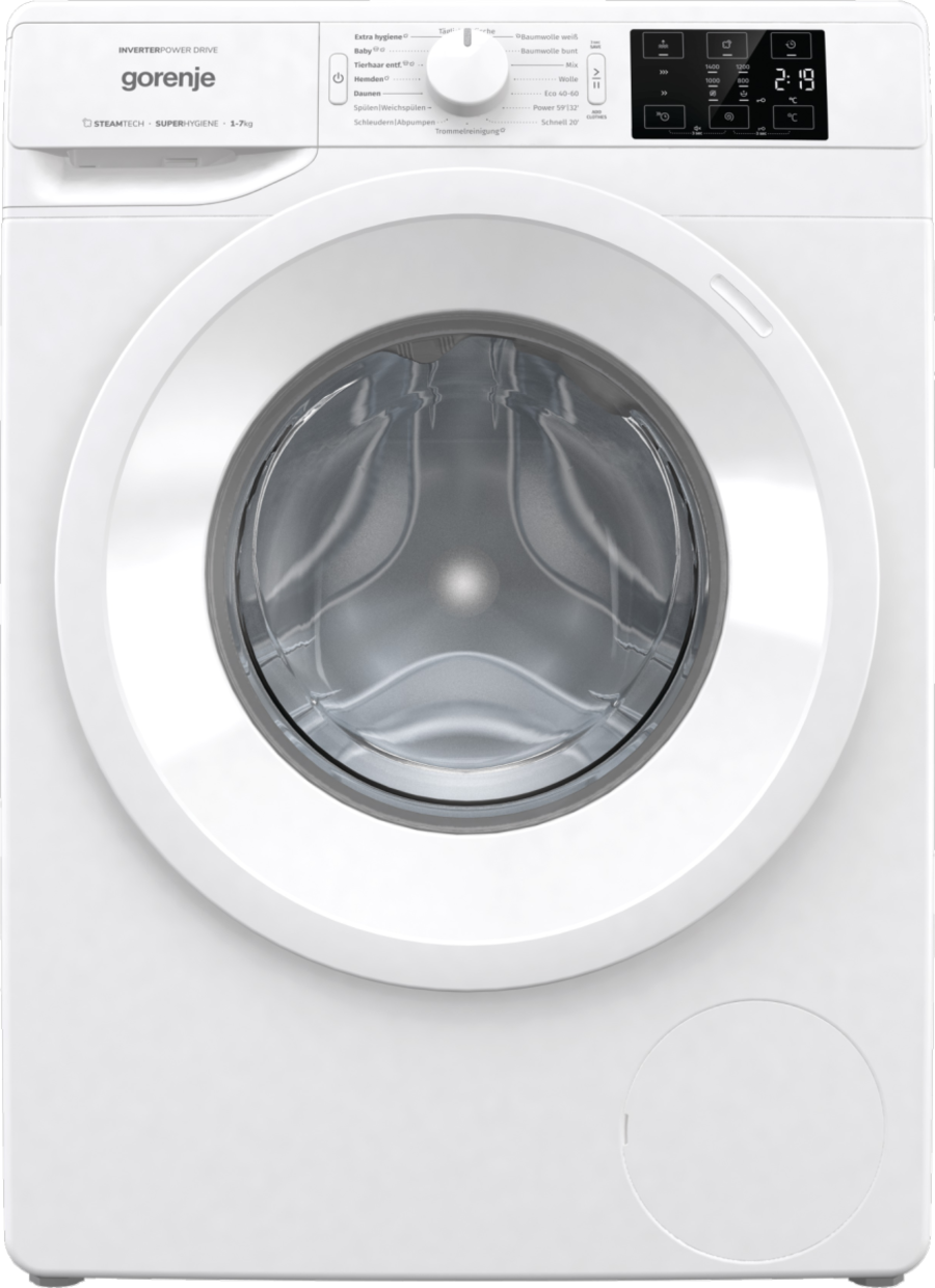 Gorenje WNEI74ADPS Waschmaschine Stand 60 cm weiß 7kg 