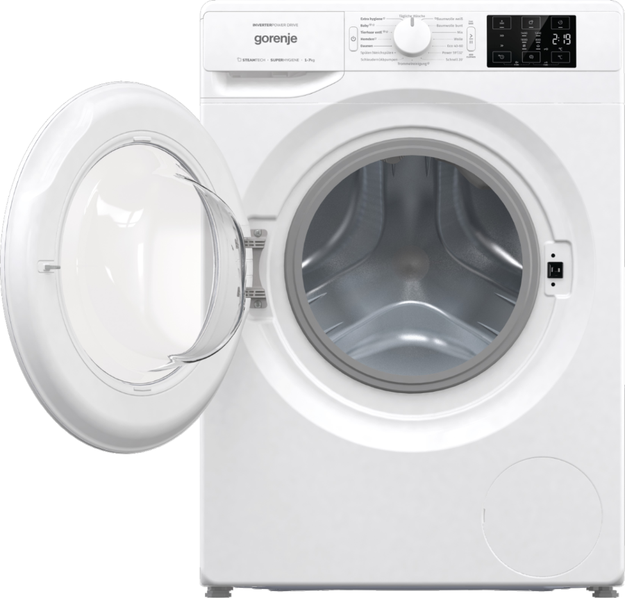 Gorenje WNEI74ADPS Waschmaschine Stand 60 cm weiß 7kg 