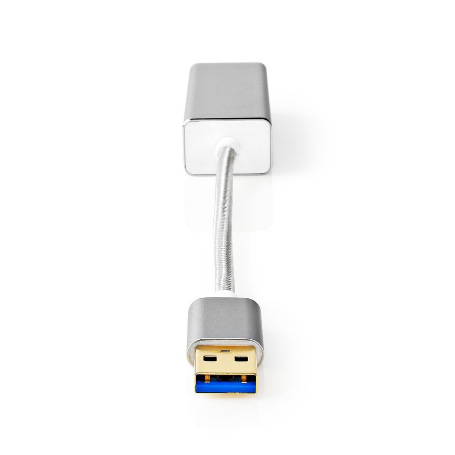 Nedis CCTB61950AL02 USB-Adapter USB 3.2 Gen 1 | USB-A Stecker | RJ45 Buchse | 1 Gbps | 