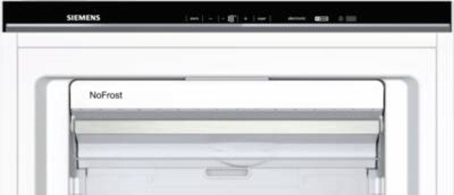 Siemens GS51NAWCV Gefrierschrank Stand Weiss NoFrost,HxBxT:1610x700x780mm 