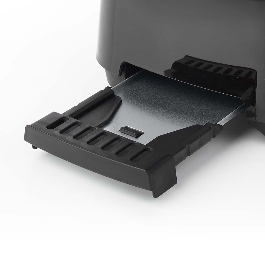 Nedis KABT150EBK Toaster 2 Steckplätze | Bräunungsstufen: 6 | Schwarz