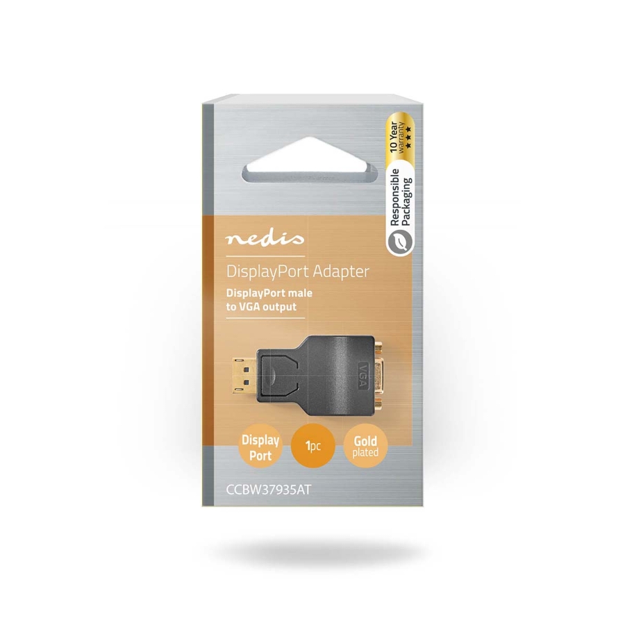 Nedis CCBW37935AT Displayport-Adapter DisplayPort Stecker | VGA Buchse | 1080p