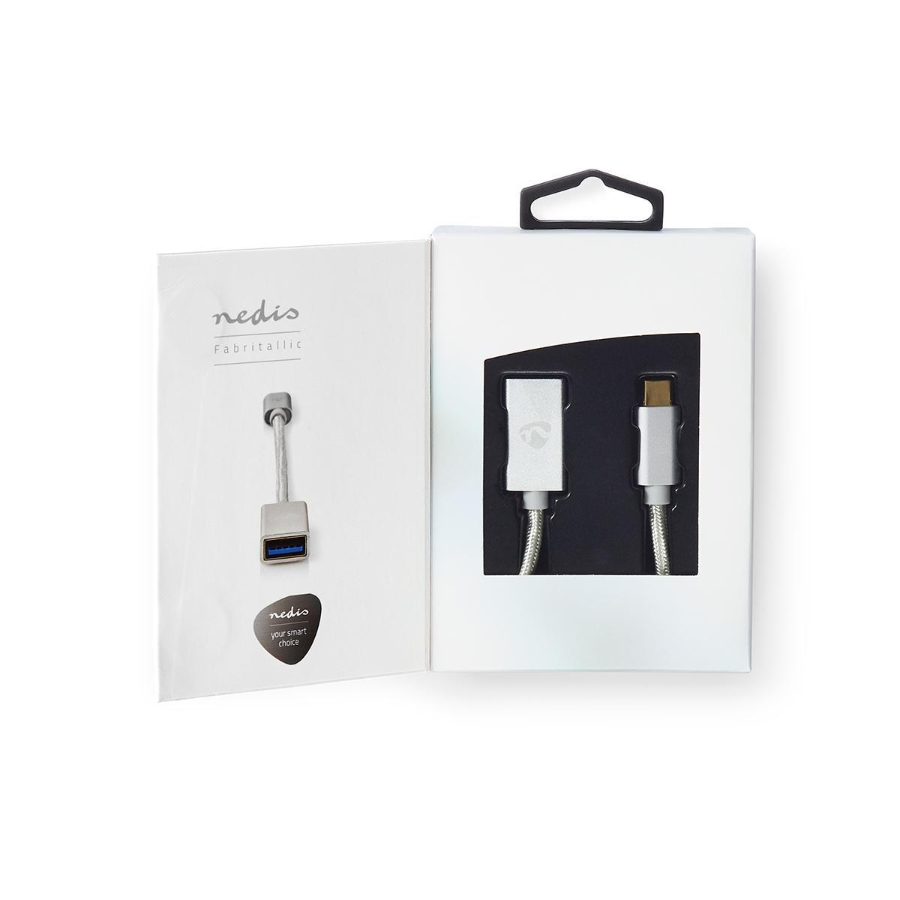 Nedis CCTB61710AL015 USB-C™ Adapter USB 3.2 Gen 1 | USB-C™ Stecker | USB-A Buchse | 5 Gbps |
