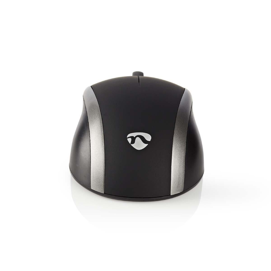 Nedis MSWS200BK Mouse  Drahtlos | 1200 dpi | Anzahl Knöpfe: 3 | Beidhändig