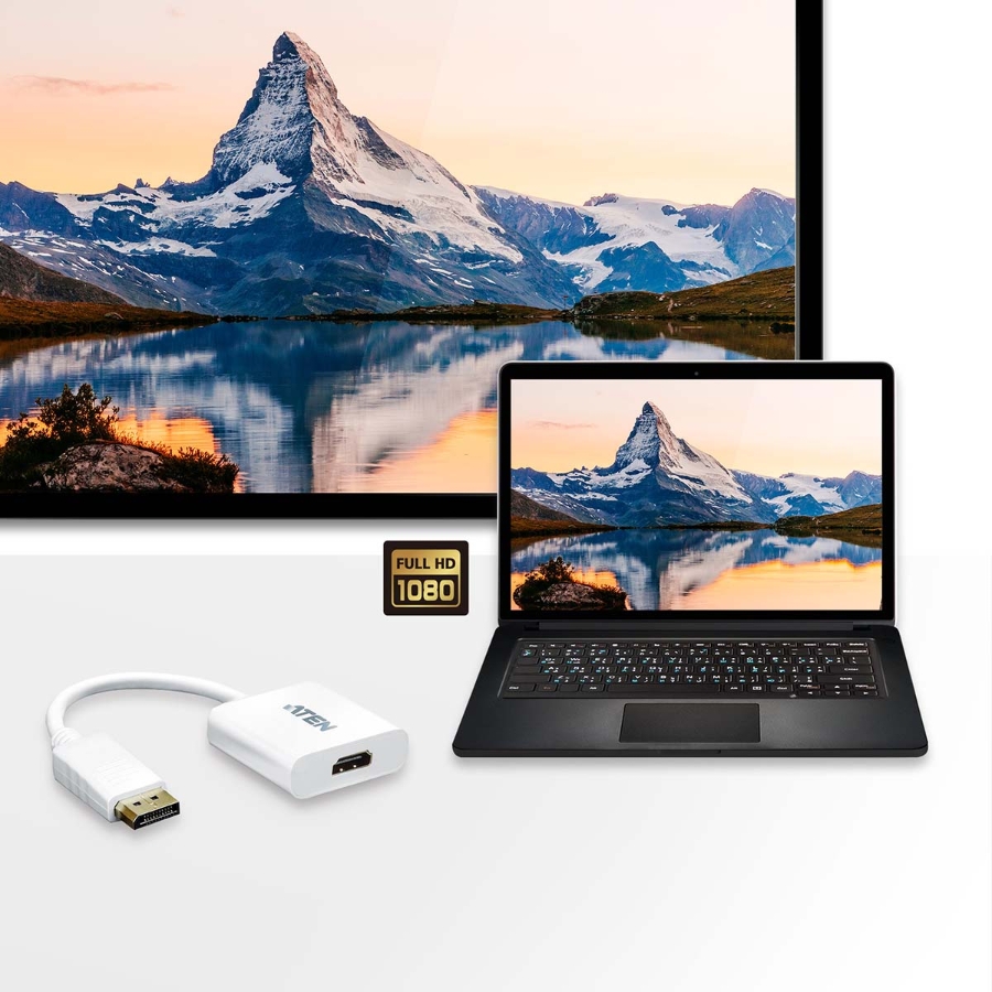 Nedis VC985-AT DisplayPort auf HDMI Adapter 