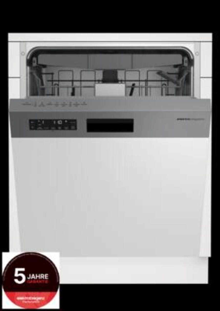 Elektrabregenz GI 57180 X Einbau Geschirrspüler teilintegriert 60 cm mit Besteckschublade