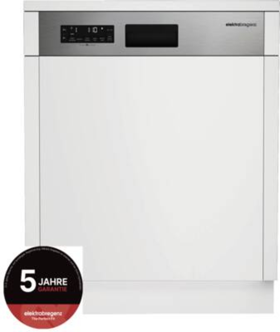 Elektrabregenz GI 57180 X Einbau Geschirrspüler teilintegriert 60 cm mit Besteckschublade