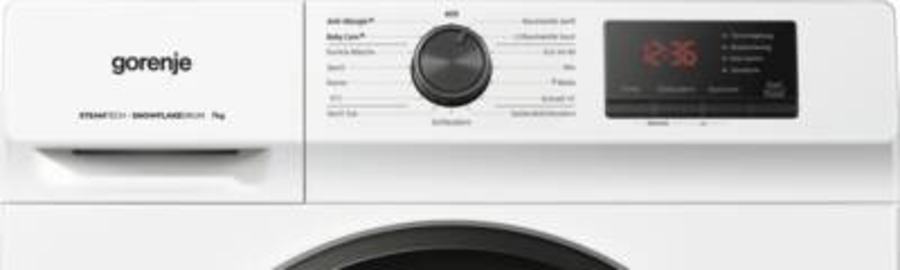 Gorenje WNHVB72SDPS Waschmaschine 7 kg 46cm Tief Gerätemaß (HxBxT) : 85 x 59,5 x 46 cm