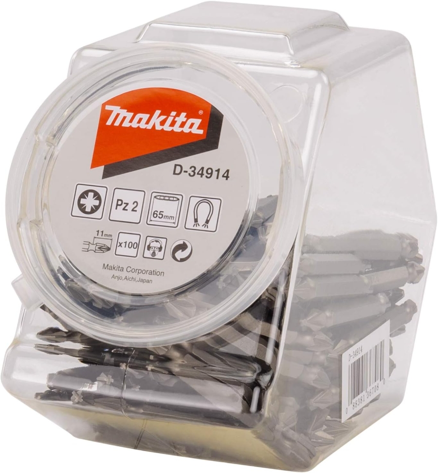 Makita D-34914 Bitbox PZ2 65 mm 100 stk 