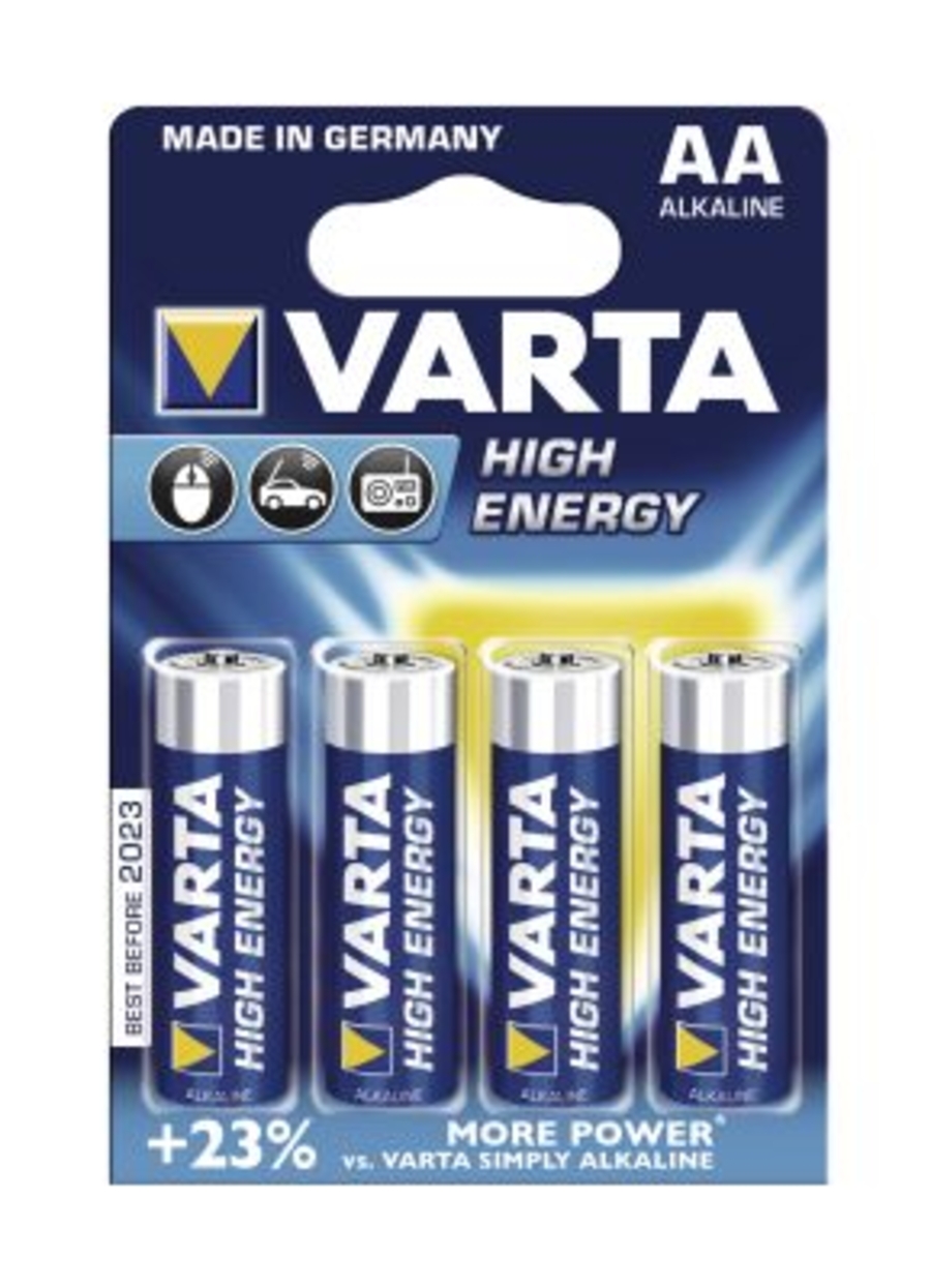 Varta 4906 High Energy Mignon 4906121414 Batterie AA ALKALINE 559435