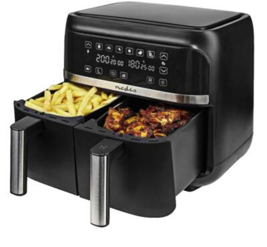 Nedis KAAFD350EBK Heißluft-Fritteuse Schwarz 