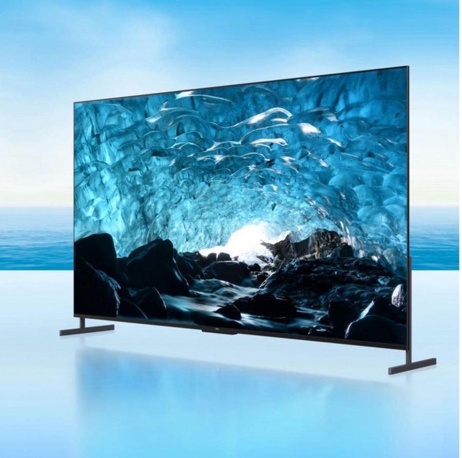 TCL 98C735 Flat98 Zoll (248 cm), QLED 4K, SMART TV, Google TV Wireless LAN,Bluetooth,Android Fernseher