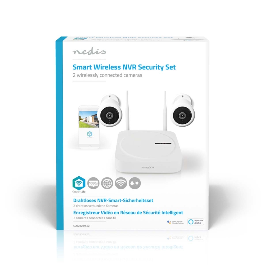 Nedis SLNVR201CWT Nedis SmartLife Drahtloses Kamerasystem