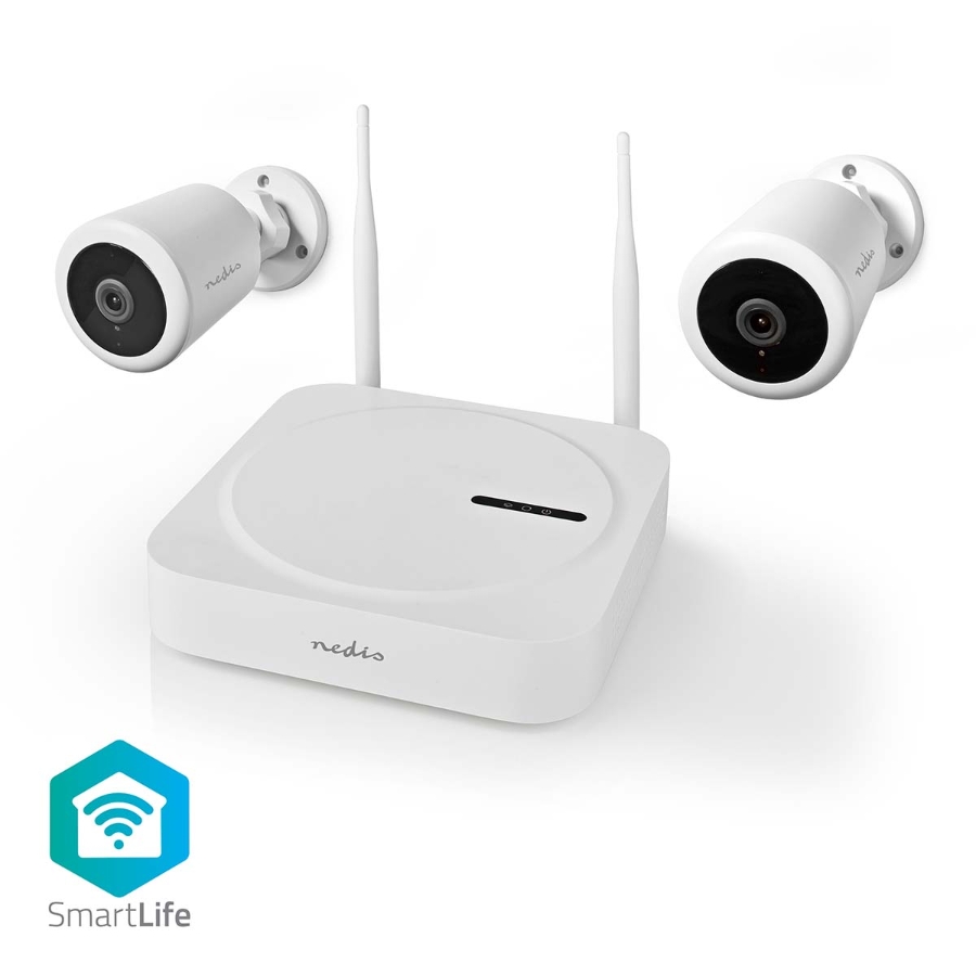 Nedis SLNVR201CWT Nedis SmartLife Drahtloses Kamerasystem