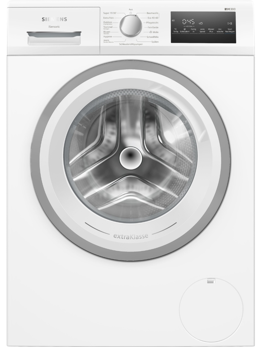 Siemens WM14NK93 iQ300, Waschmaschine, Frontlader, 8 kg, 1400 U/min. 