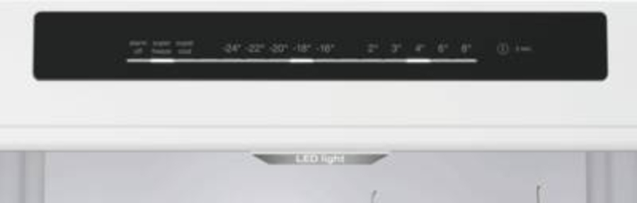 Bosch KGN39VXBT Kühl-/Gefrierkombination Stand Edelstahl-Schwarz