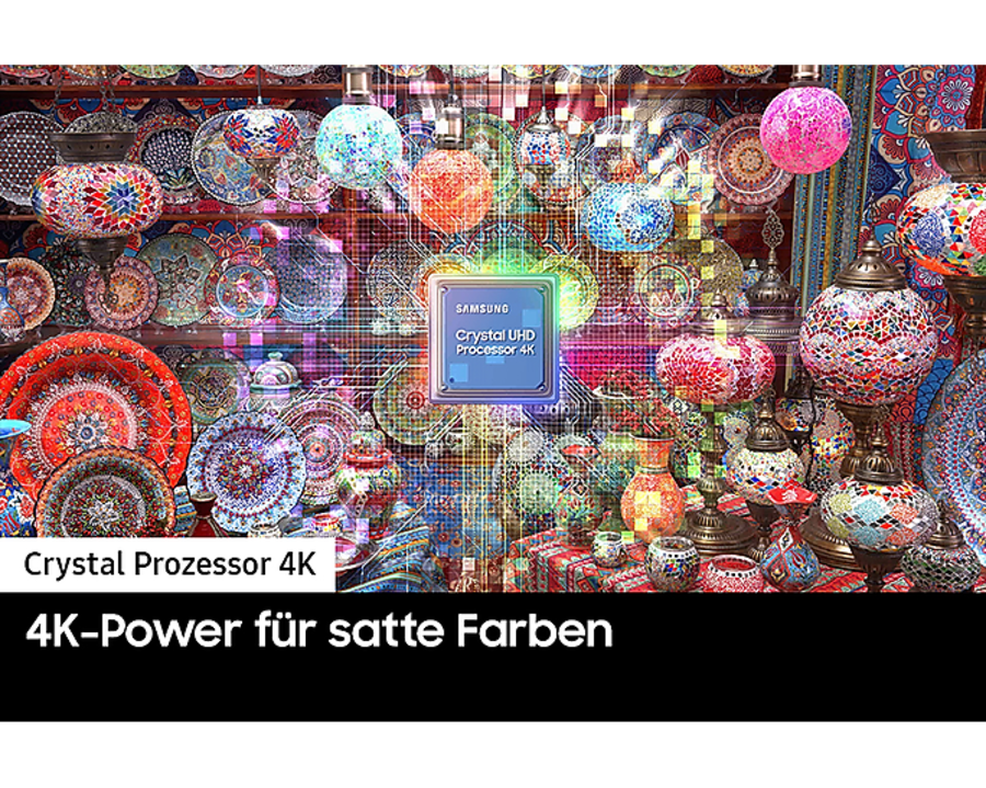 Samsung UE55CU7170 55"(139 cm) Crystal UHD Fernseher SmartTV ,4K 