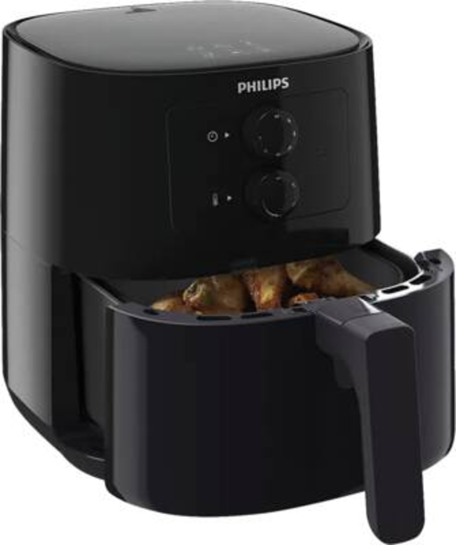 Philips HD9200/90 Airfryer L Essential Compact  Heißluftfritteuse 1400 Watt Schwarz