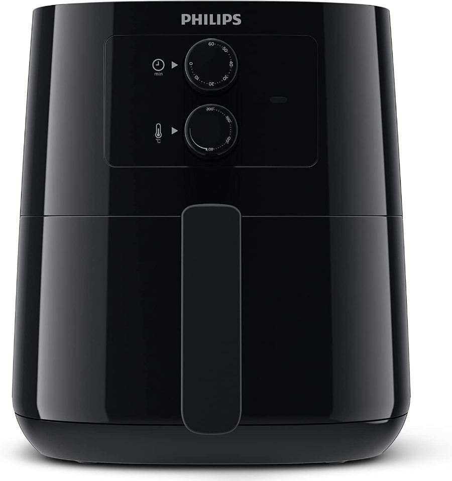 Philips HD9200/90 Airfryer L Essential Compact  Heißluftfritteuse 1400 Watt Schwarz