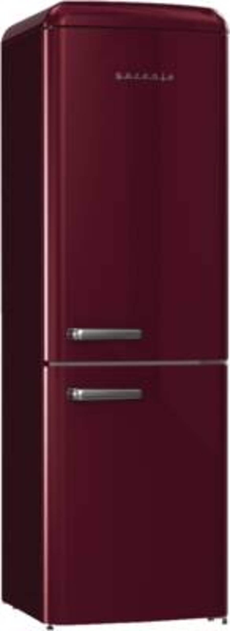 Gorenje ONRK619DR Kühl-Gefrierkombination Stand retro rot NoFrost ( BxHxT) :600x1940x661mm 