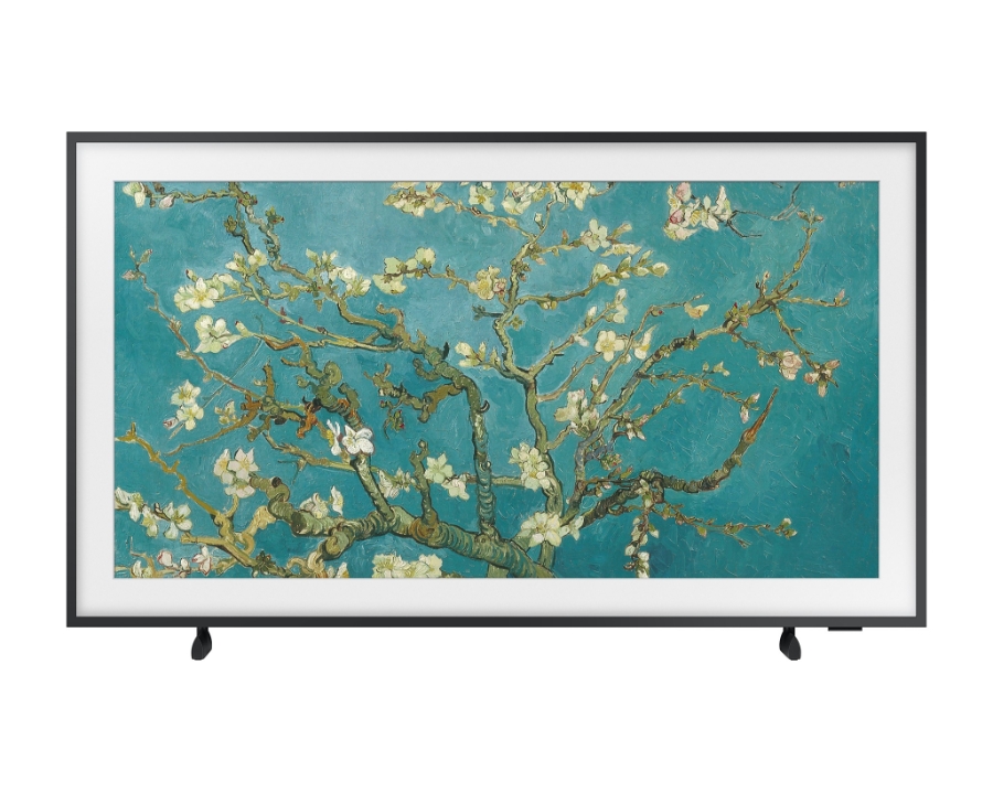 Samsung QE32LS03CBUXXN Frame (2023)  32" (80 cm) FullHD  Fernseher HDR QLED-TV inkl. One Connect Box Mini, No Gap-Wallmount