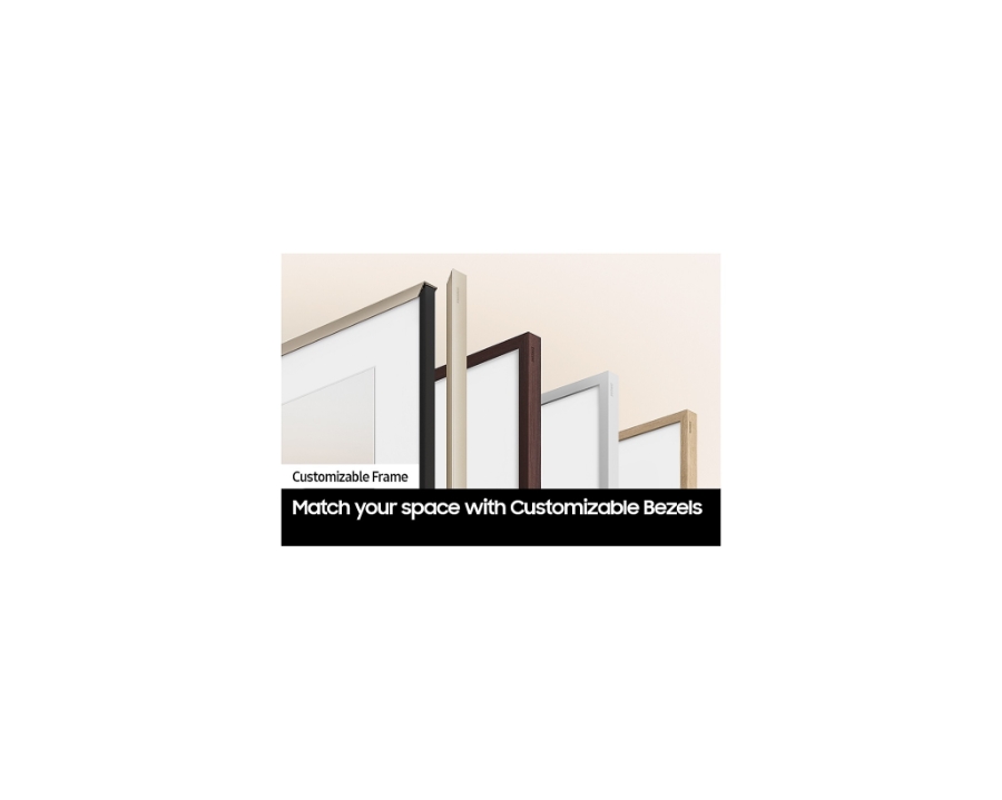 Samsung QE32LS03CBUXXN Frame (2023)  32" (80 cm) FullHD  Fernseher HDR QLED-TV inkl. One Connect Box Mini, No Gap-Wallmount