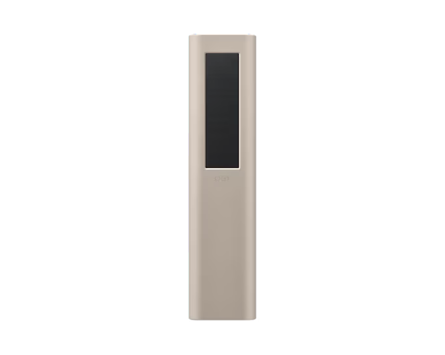 Samsung VG-TM2180ES/XC Solarfernbedienung (BT) in schwarz  mit Hülle in Farbe Sand Beige für rutschfesten Griff
