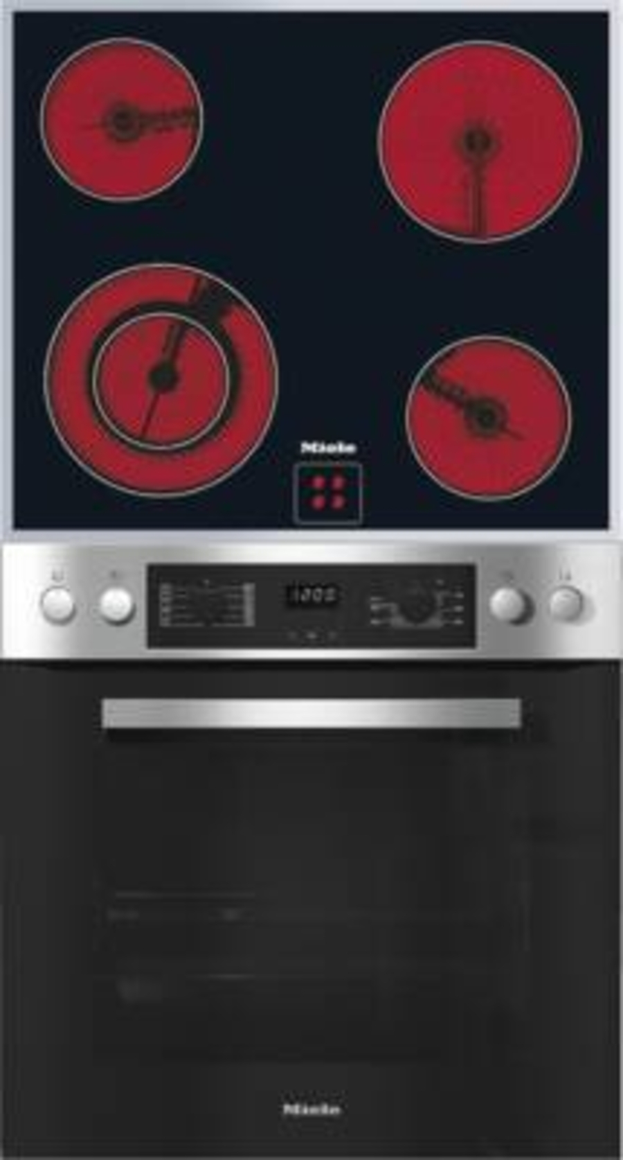 Miele H 2267-1 E clst + KM 6013 Herdset Einbau 