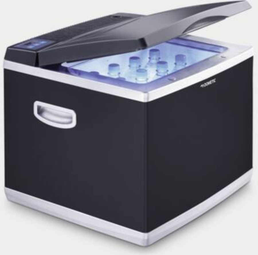 Dometic CK40D CoolFun Kompressor-Kühlbox Hybrid - Gefrierbox, 40 Liter, 12 V und 230V,für Auto, Reise-Mobil und Camping 