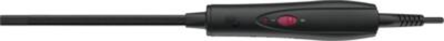 Rowenta CF311L Curls Forever Karl Lagerfeld Lockenstab Schwarz-Rot extra-schmaler 10 mm Durchmesser,konstante 180°C