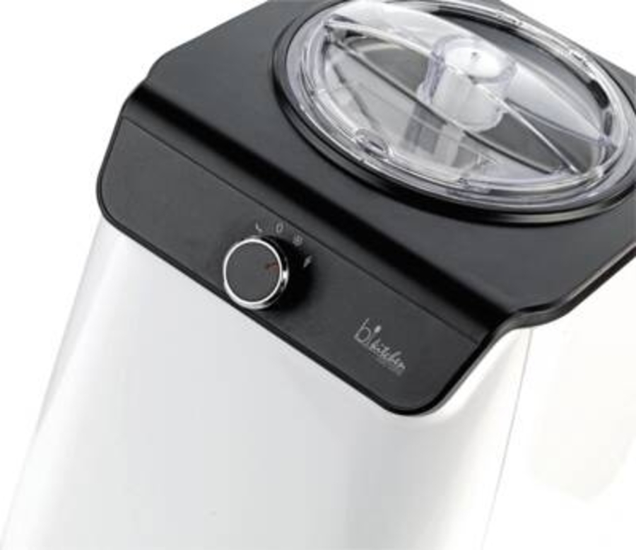 bkitchen Ice 120 Automatische Eismaschine 1.2l weiß, grau  