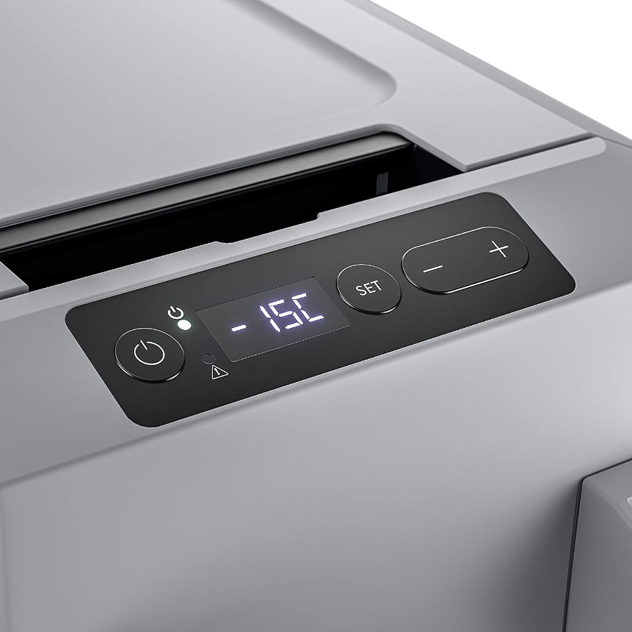 Dometic CFF20 Tragbare elektrische Kompressor-Kühlbox 21 Liter Tiefkühlung bis -18 °C, 12/230 V für Auto, LKW, Boot,
