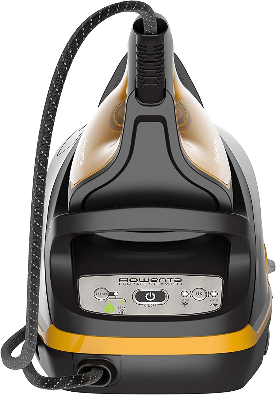 Rowenta DG7644 Compact Steam Pro Dampfbügelstation 2200 Watt Extra Dampfstoß: 325 g/Min. Tankfüllmenge: 1100 ml  