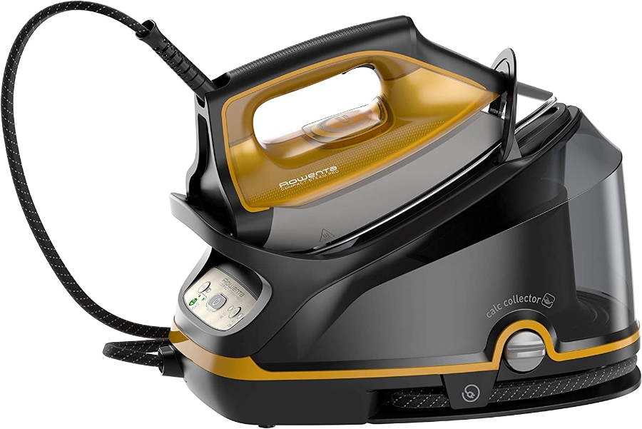 Rowenta DG7644 Compact Steam Pro Dampfbügelstation 2200 Watt Extra Dampfstoß: 325 g/Min. Tankfüllmenge: 1100 ml  