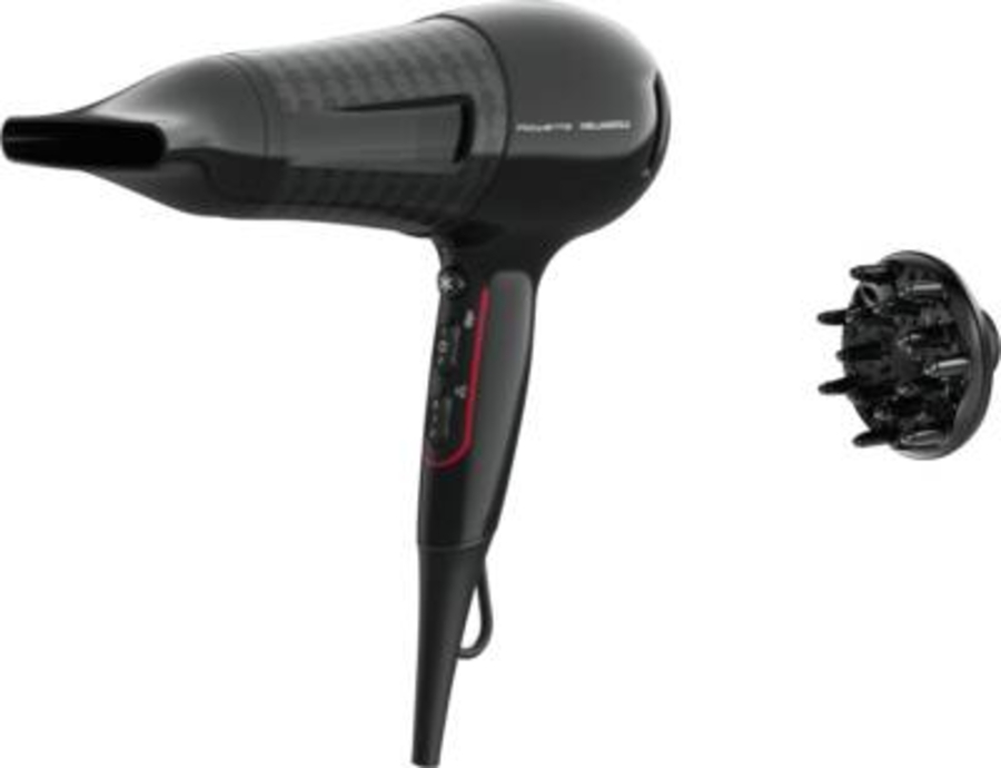 Rowenta CV591L Karl Lagerfeld Powerline Haartrockner 2100 Watt, Ionen-Booster,energiesparender Motor, Kaltlufttaste,