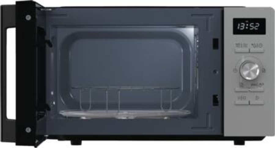 Gorenje MO20A4XH Mikrowelle Stand Edelstahl-Schwarz , 800W, 5 Leistungsstufen
