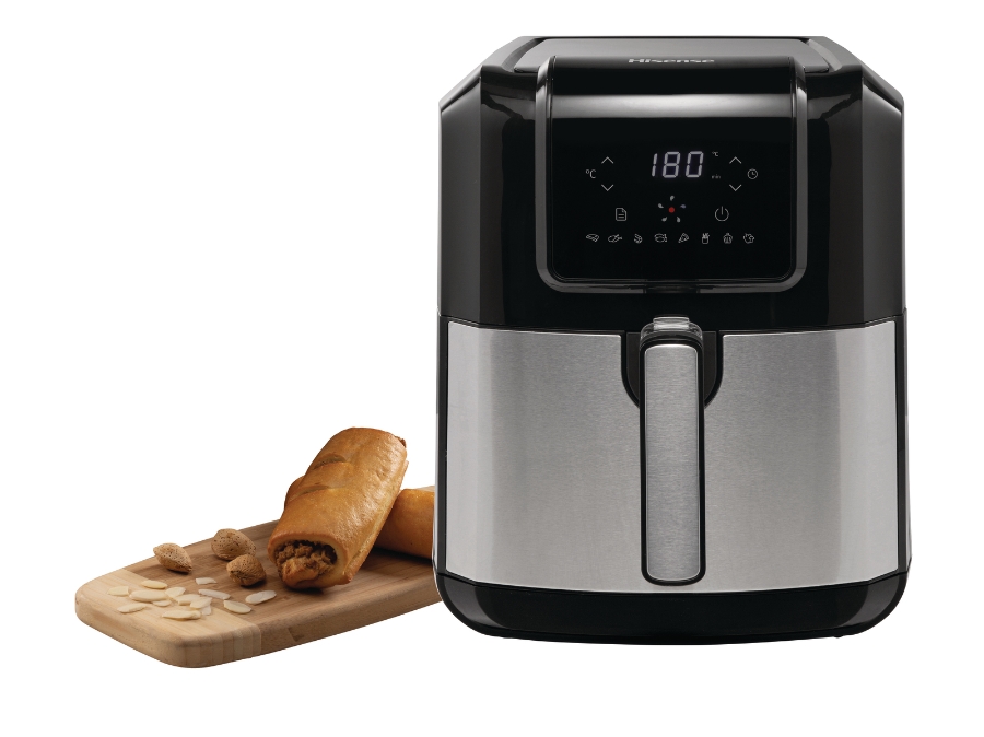 Hisense H06AFBS1S3 Luftfritteuse Leistung 1700 W ,Fassungsvermögen 5 L 