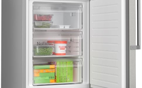 Bosch KGN36VICT Kühl-Gefrierkombination Stand NoFrost Edelstahl-Look
